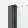 NEW TRENDY Kabina prysznicowa NEW SOLEO BLACK 120x100 K-0552